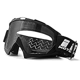 IIQBOVEN Motorradbrille,Motocrossbrille,Dirt Bike Brille,ATV Brille,Off...