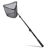 Zite Fishing Unterfangkescher gummiertes Netz - Angel Kescher-gummiert...