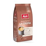 Melitta BellaCrema La Crema Ganze Kaffee-Bohnen 1kg, ungemahlen,...
