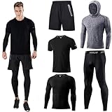Herren Sport Laufset (5er Pack) Athletisches...