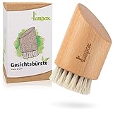 lampox® Gesichtsbürste Trockenbürste Gesicht face brush Peelingbürste...