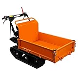 Mini Raupentransporter Dumper Motorschubkarre Muldenkipper Benzin...