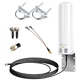 Nelawya 4G LTE Antenne High Gain 10-12dBi Long Range Außenantenne mit SMA...