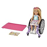Barbie Chelsea Serie, Fashionista Chelsea Puppe mit blonden Haaren, Kleid,...