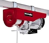 Einhell Seilhebezug TC-EH 600 (6 mm, Rot, 1050 W, Tragkraft ohne...