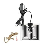 Fangehong Reptil Heizmatten, Terrarium Heizmatte mit Temperaturregler,...
