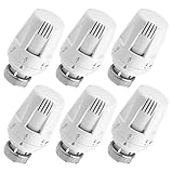 BYZESTY Heizungsthermostat Heizkörperthermostat Thermostatkopf...