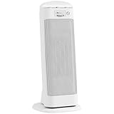 HOMCOM Keramik-Zusatzheizung 2000 W, elektrisches Heizgebläse mit 4 Modi,...