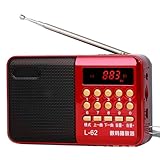 GUIJIALY A62 Radio Multi-Funktion FM Ältere Steckdose Radio-Gerät...