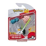 Pokémon PKW3057 Battle Figure Set-Piepi, Tanhel, Lauchzelot