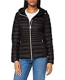 Geox Damen D Jaysen B Ii Quilted Jacket, Schwarz, 44 (Herstellergröße:50)