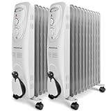 Aigostar Pangpang - 2300W Ölradiator energiesparend Heizkörper mit 11...