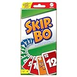 Mattel Games Skip-Bo, Kartenspiele für die Famile, Perfekt als...