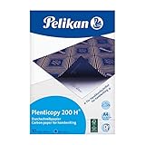 Pelikan 434738 Durchschreibpapier plenticopy 200H, blau, A4, 10 Blatt