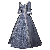 Halloween Damen Mittelalter Kleidung Renaissance Prinzessin Kleider Barock...