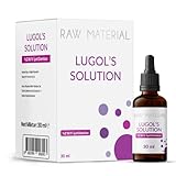Raw Material Lugols Jodlösung 2% – 30 ml -Jod tropfen –iyot- iyod-...
