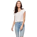 ONLY Damen Einfarbige Kurzarm Bluse | Basic Rundhals Ausschnitt | Blusen...