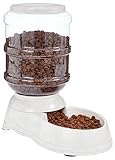 Amazon Basics Futter- und Wasserspender für Haustiere, Futterstation,...