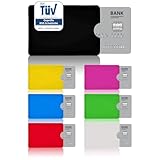 AntiSpyShop 7X RFID Schutzhüllen, TÜV geprüft, NFC Blocker -...