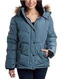 CANADA WEATHER GEAR Damen Wintermantel - Gesteppter Schwerer Puffer Parka...