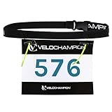 VeloChampion Running Waistpack Belt – Elastischer Stretch-Gürtel mit...