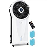 KESSER® 4in1 Mobile Klimaanlage Klimagerät mit Fernbedienung | Ventilator...