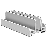 WOHPNLE Laptop-Ständer, Verstellbarer vertikaler Organizer mit 3...