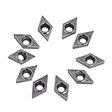 KooingTech 10 Stück Wendeschneidplatten, CNC Wendeplatten Klinge...