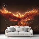 Generisch Tapete Phönix Fototapete Vliestapete Wohnzimmer Tapete Vogel...