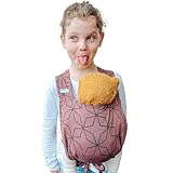 Hoppediz Puppentrage Kinder-Spielzeug für Puppen und Kuscheltiere, Design...