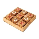 Vaguelly 1Satz Holz Toe Brettspiel Für Klassisches Xo Für Ganze Familie...