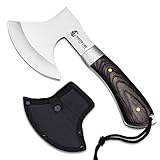 SMITH CHU Survival Axt Wikinger Äxte, Schärfe Camping Beil, Handbeil mit...