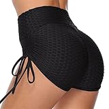 Frauen Yoga Shorts mit hoher Taille für sportliche Aktivitäten Workouts...