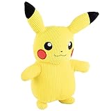 Pokémon PKW2389-20 cm Select Plüsch - Cord Pikachu, offizielles Plüsch