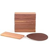 Hanseholz 7X Zedernholzblöcke – FSC®-Zertifiziert – Natürlicher Bio...