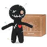 WenmthG Funny Voodoo Puppe mit Nadeln Groß 12CM Büro Geschenk für...
