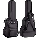 CAHAYA Gitarrentasche Gig Bag Gitarre Tasche Gitarrenhülle 6 Vortaschen...