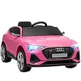 HOMCOM Elektro Kinderauto 12V Elektrofahrzeug Audi E-tron Elektroauto mit...