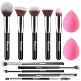 BEAKEY Pinselset Makeup Professionelles Foundation Make up Pinsel Set...