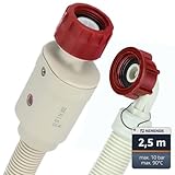 Kenekos - 1,5-3m Aquastop Schlauch für Waschmaschine Geschirrspüler inkl....