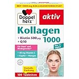 Doppelherz Kollagen 1000 + Biotin + Q10 - Mangan und Kupfer tragen zur...