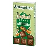 Schogetten Dubai Style Schokolade 100g, limitierte Schokoladentafel mit...