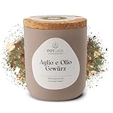 POTLUCK | Aglio e Olio Gewürz | Gewürzmischung im Keramiktopf | 60g |...