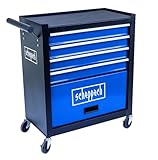 Scheppach Werkstattwagen TW1300 – Robuster Werkzeugwagen mit 4...