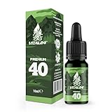 VITAL24 - Premium Nr. 40 extra starkes und hochdosiertes Hanföl mit 10ML -...