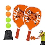 Hole Ball Paddle Set, Hole Ball Competition Kit for Beginners, Court Sports...