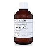 Mandelöl 250ml - 100% reines Basisöl von wesentlich. - natürliche Pflege...