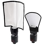 SEABABOO 2PCS Blitz Diffusor Reflektor Flash Softbox Blitz Diffusor...