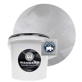 Wanders Tafelfarbe 3L, Edelmetallic-Silber - Wasserbasierter Tafellack,...