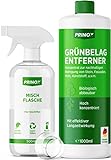 Prinox® 1000ml Grünbelagentferner inkl. Mischflasche I EXTREM STARK I...